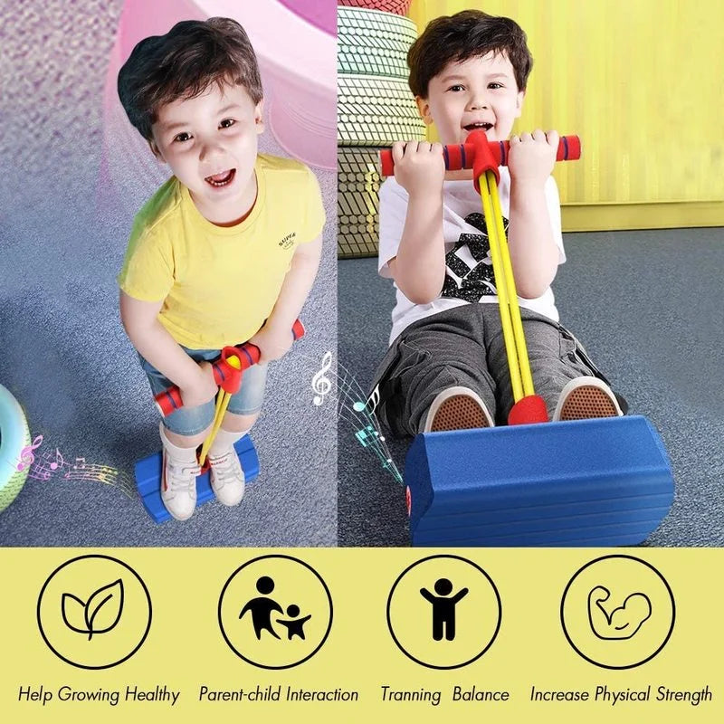 Foam Pogo Jumper for Kids 3+, Outdoor Toy for Boys & Girls