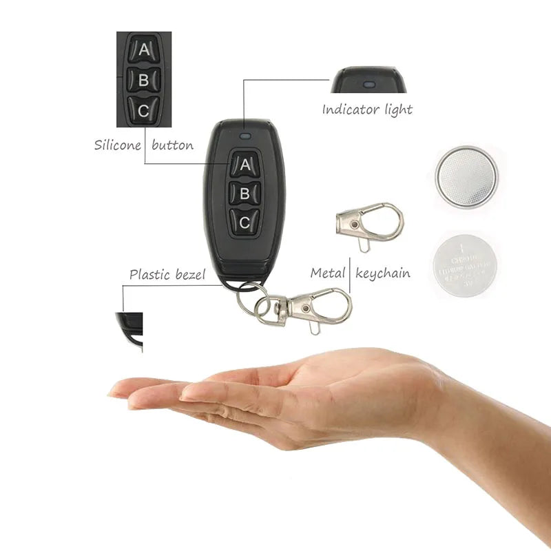 Smart Touch Light Switch | Wireless LED, Remote Control, 1/2/3-Gang - Merelux Store