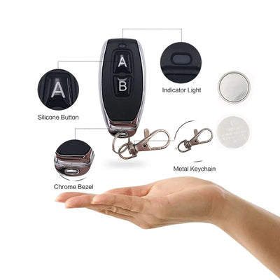 Smart Touch Light Switch | Wireless LED, Remote Control, 1/2/3-Gang - Merelux Store