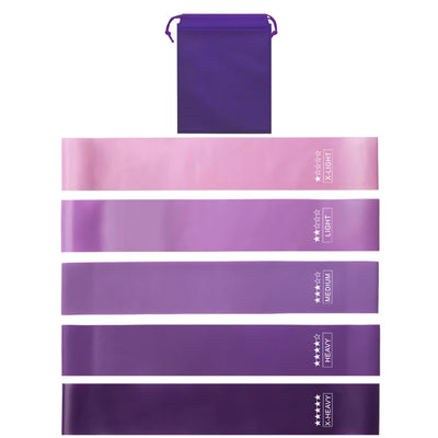 Elastic Resistance Bands for Yoga, Pilates & Crossfit Workouts - Merelux Store