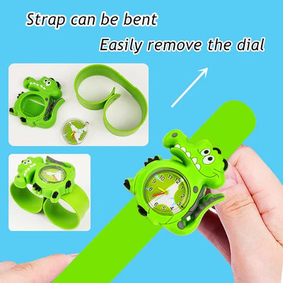 Cartoon Slap Watches for Kids | Birthday Gift for Boys & Girls - Merelux Store