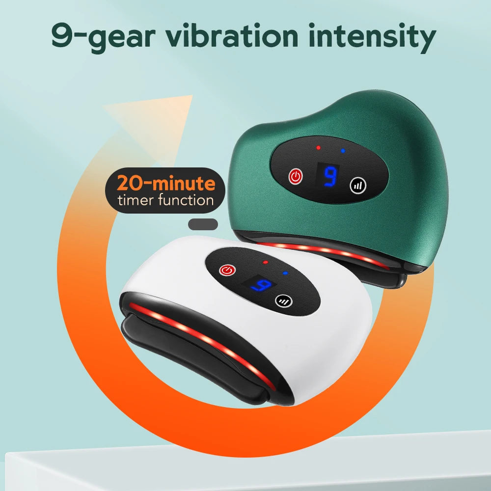 Electric Gua Sha Board | Vibration Massage & Lymphatic Drainage - Merelux Store