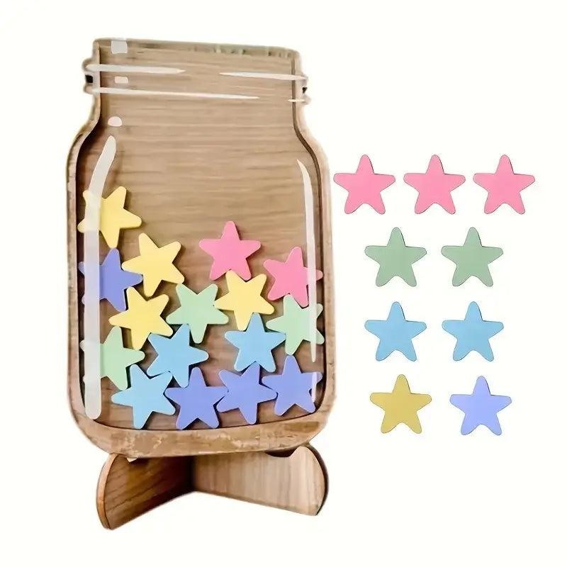 Kids Reward Jar – Stars & Tokens for Chores, Classroom, and Birthdays - Merelux Store