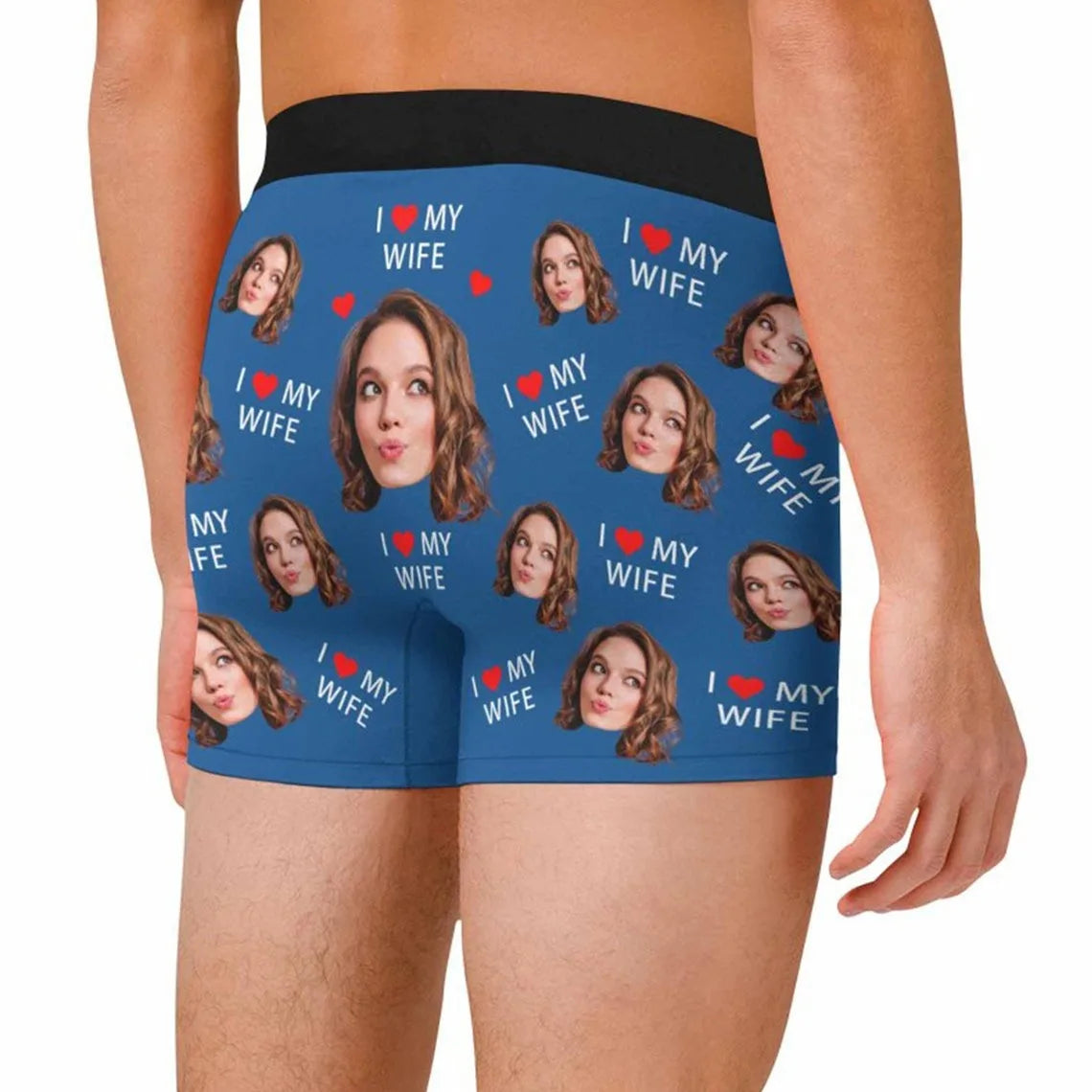 Custom Face Boxer Shorts & Socks (Multi-Color) - Merelux Store
