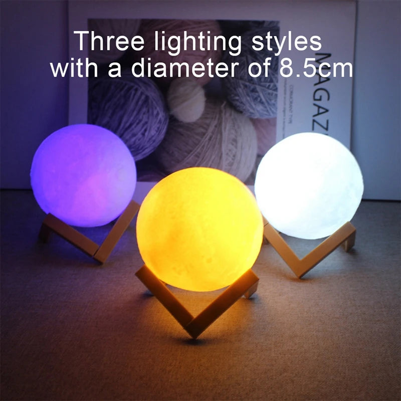 LED Moon & Galaxy Light | Ideal for Kids & Bedroom Decor - Merelux Store