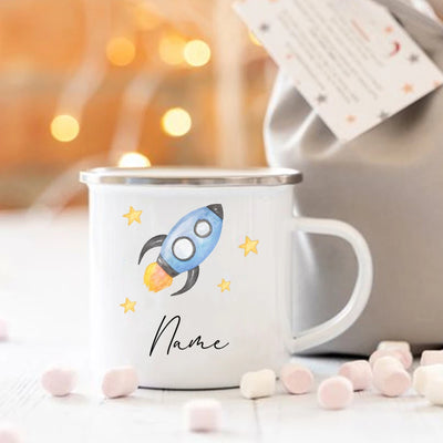 Personalized Enamel Mug for Kids – Perfect Birthday Gift - Merelux Store