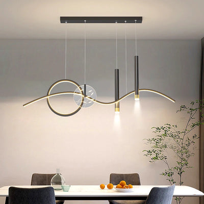 Modern LED Pendant Light | Chandeliers for Living & Dining Room Decor - Merelux Store