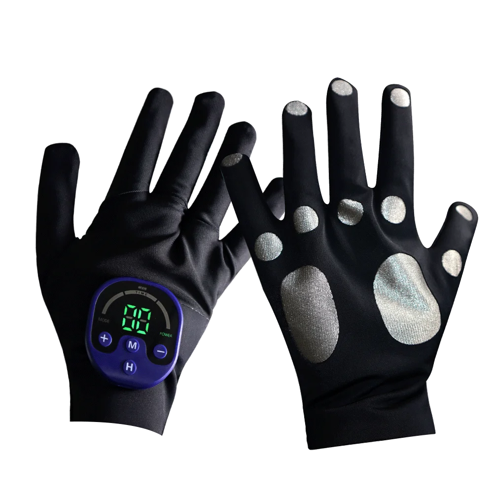 EMS Massage Gloves – Stimulate Blood Circulation, Relieve Pain, Improve Muscle - Merelux Store