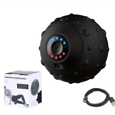 Rechargeable Sports Massage Ball | Neck, Back & Foot Muscle Relaxation - Merelux Store