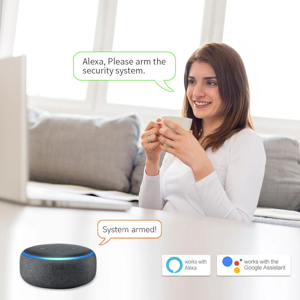 7-inch 4G & WiFi Alarm System | Wireless GSM, Tuya Smart Security Kit - Merelux Store