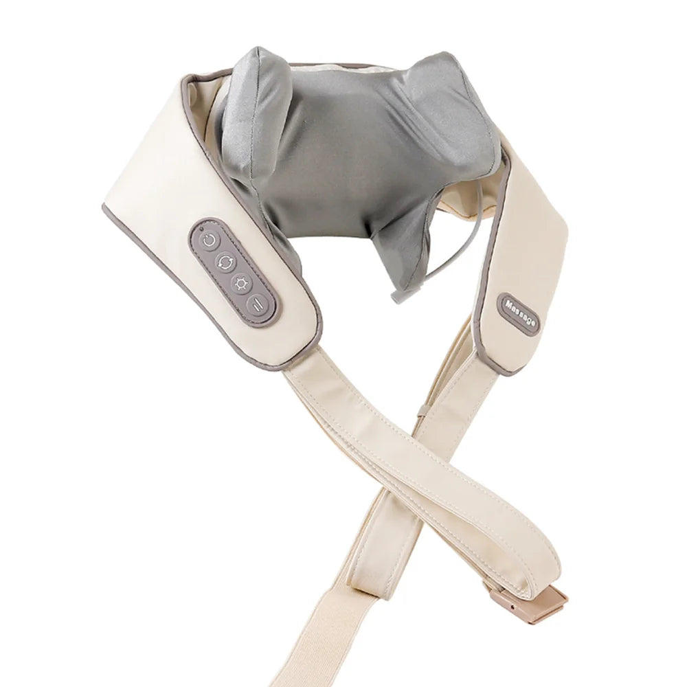 Foreverlily Wireless Neck & Back Kneading Massager. - Merelux Store