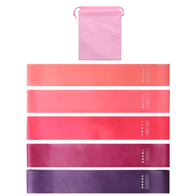 Elastic Resistance Bands for Yoga, Pilates & Crossfit Workouts - Merelux Store