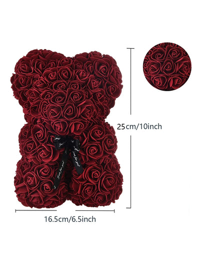 Rose Teddy Bears & Faux Flowers | Ideal Gifts for Mother’s Day & More - Merelux Store