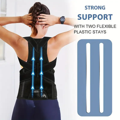 Breathable Back Straightener for Shoulder Pain Relief - Merelux Store