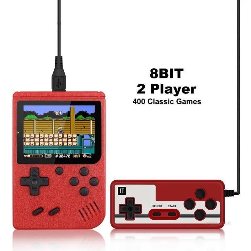Retro Mini Game Console – 500 Games, 3.0" LCD - Merelux Store