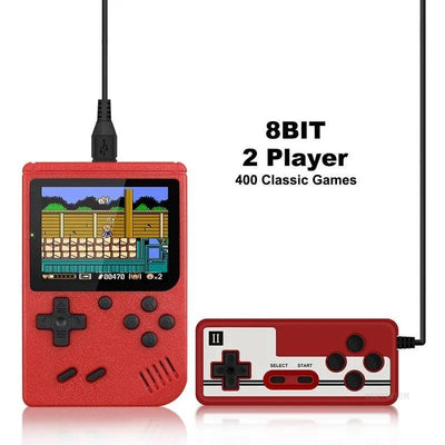 Retro Mini Game Console – 500 Games, 3.0" LCD - Merelux Store
