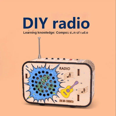 DIY Radio Model Kit | Science & Technology Invention for Kids - Merelux Store