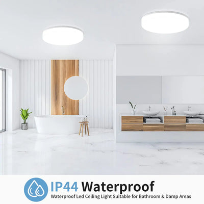 Round LED Ceiling Light | Modern Fixture for Home & Kitchen - Merelux Store