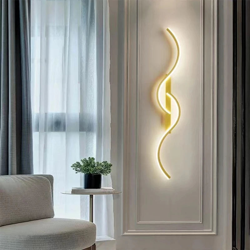 Modern LED Wall Lamp | Minimalist Bedside & Living Room Sconce - Merelux Store