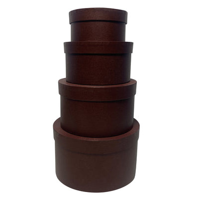 Yellow Gift Box Set | Round Nesting Boxes for Birthdays & Weddings - Merelux Store