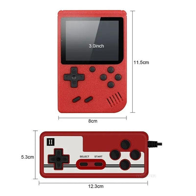 Retro Mini Game Console – 500 Games, 3.0" LCD - Merelux Store