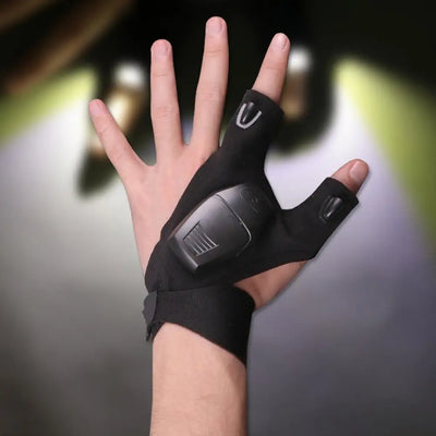 LED Flashlight Gloves | Rechargeable, Perfect for Fishing, Camping & Gifts - Merelux Store