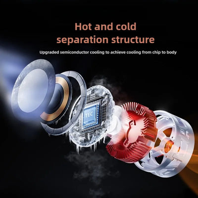 GD32 Magnetic Phone Cooler | Semiconductor Cooling Fan for iOS & Android - Merelux Store