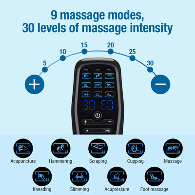 TENS EMS Muscle Stimulator & Acupuncture Therapy Slimming Device - Merelux Store