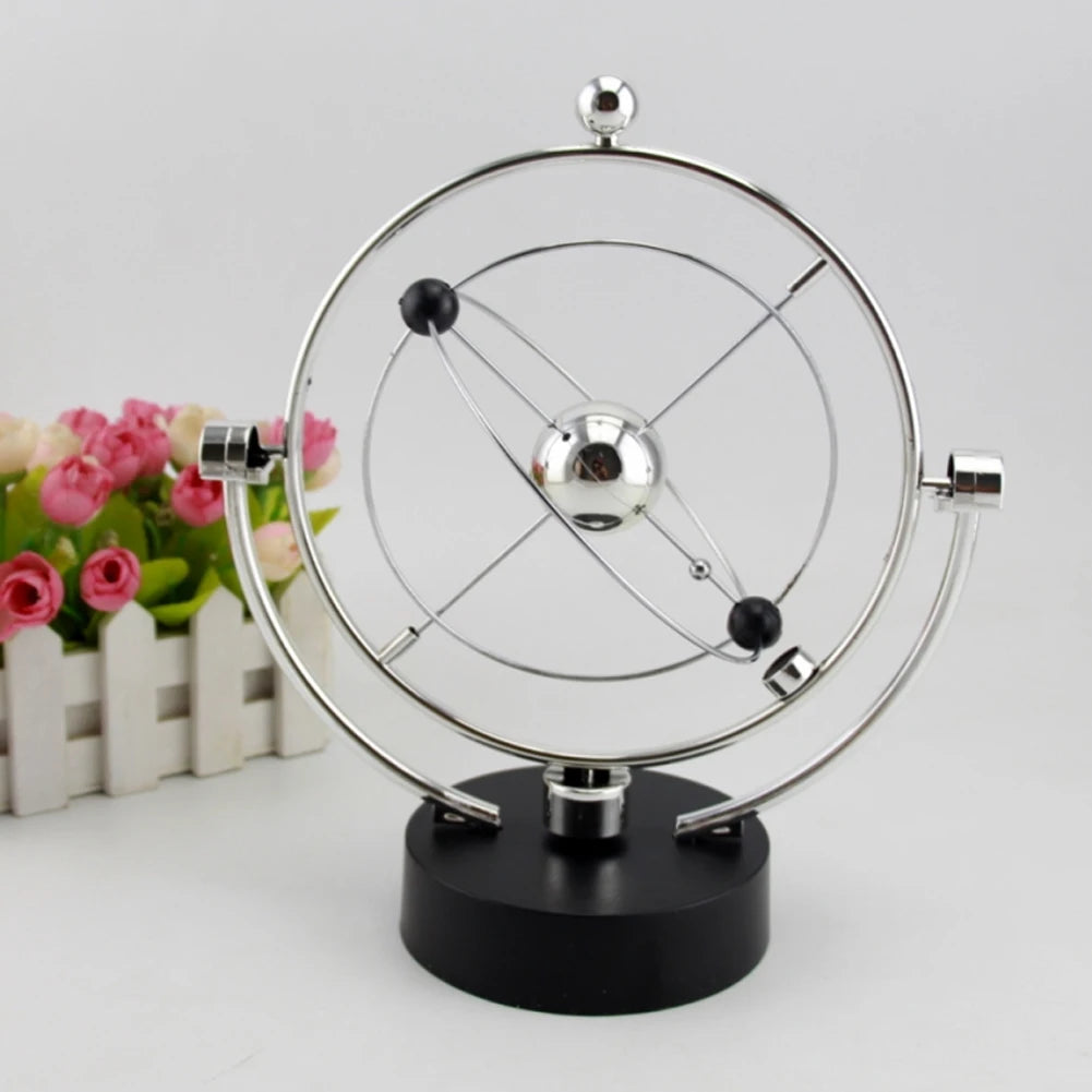 Kinetic Orbital Gadget | Battery-Free Science Decor - Merelux Store