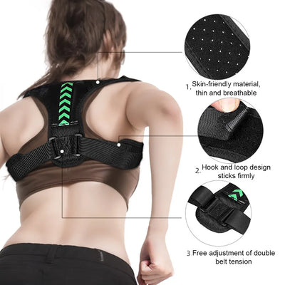 Adjustable Clavicle Support for Neck, Back & Shoulder Pain Relief - Merelux Store