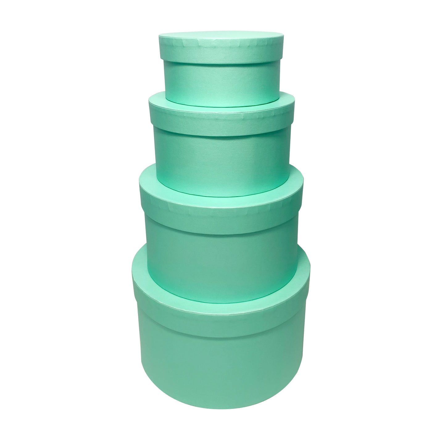 Yellow Gift Box Set | Round Nesting Boxes for Birthdays & Weddings - Merelux Store