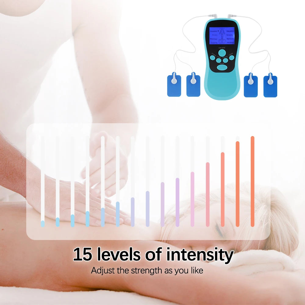 TENS Muscle Stimulator & EMS Acupuncture Massage Device. - Merelux Store