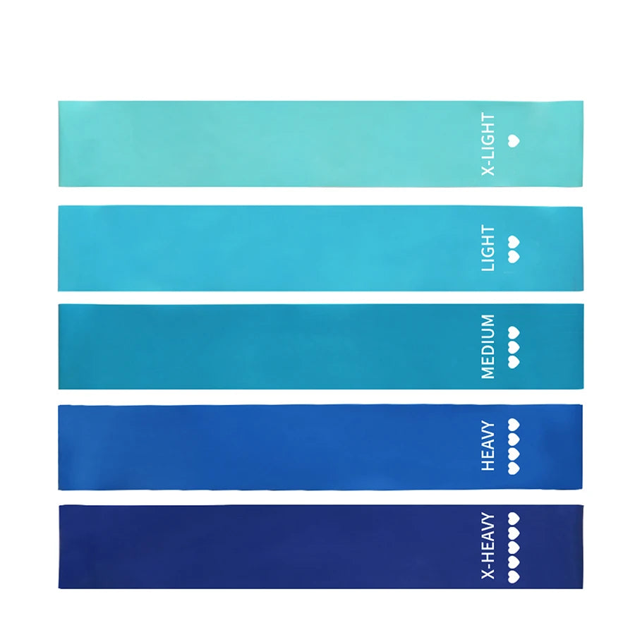 Elastic Resistance Bands for Yoga, Pilates & Crossfit Workouts - Merelux Store