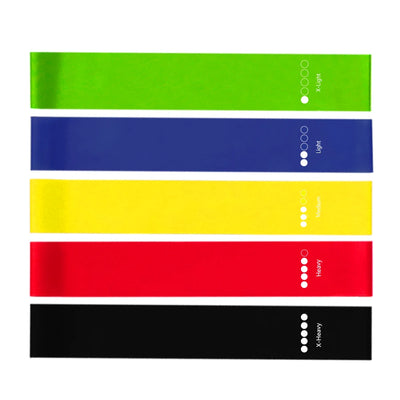 Elastic Resistance Bands for Yoga, Pilates & Crossfit Workouts - Merelux Store