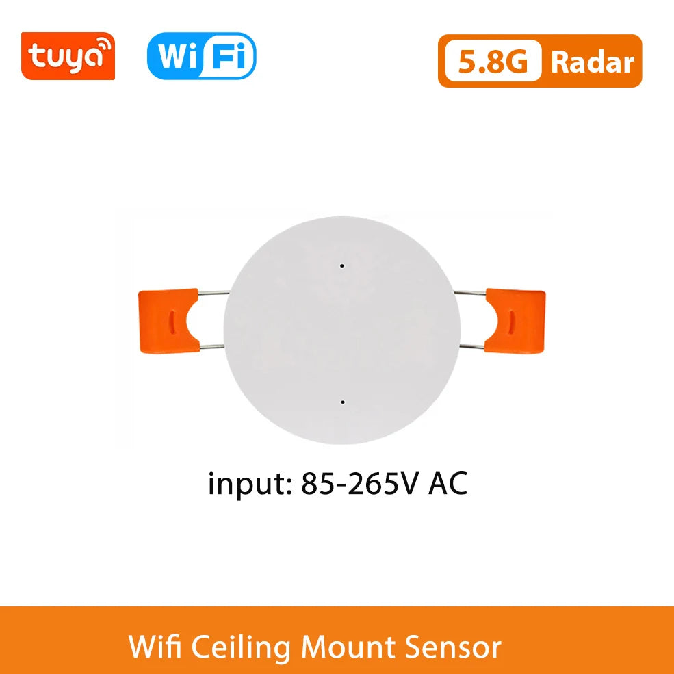 Zigbee Human Presence Detector | Tuya WiFi Radar PIR Motion Sensor - Merelux Store