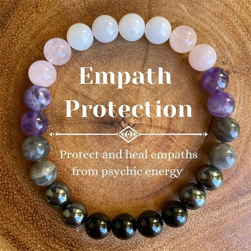 Natural Stone Bracelet for Dad | Malachite & Tiger Eye Beads for Luck & Health - Merelux Store
