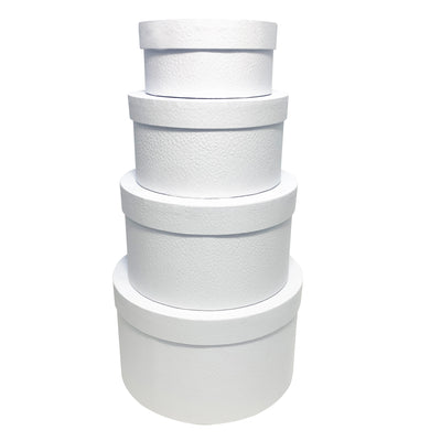 Yellow Gift Box Set | Round Nesting Boxes for Birthdays & Weddings - Merelux Store