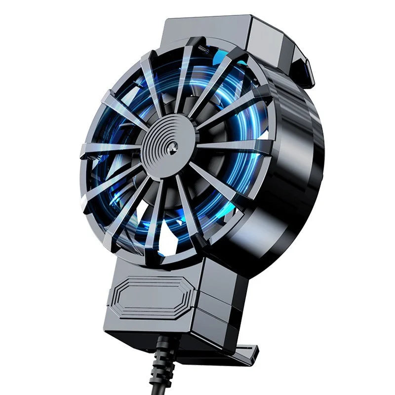 Mini Phone Cooling Fan | Rechargeable Gaming Radiator with Back Clip - Merelux Store