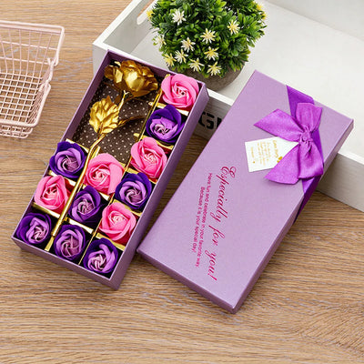 13-Piece Red Rose Gift Set for Mom | Unique & Pretty Gift for Her - Merelux Store
