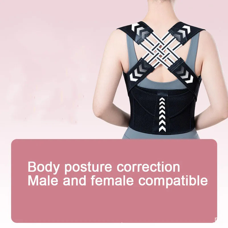 Posture Corrector for Hunchback | Adjustable Upper Back Brace - Merelux Store