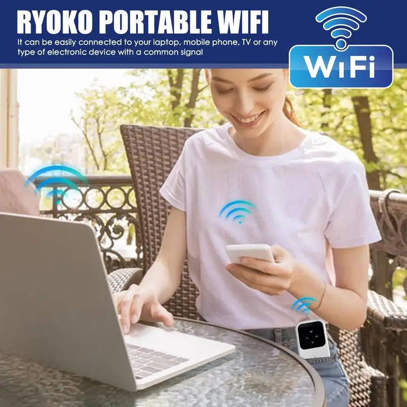 4G Portable WiFi Router – Unlimited Satellite Internet, High-Speed Smart Hotspot for Travel - Merelux Store