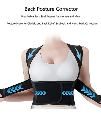 Adjustable Posture Corrector & Upper Spine Shoulder Brace - Merelux Store