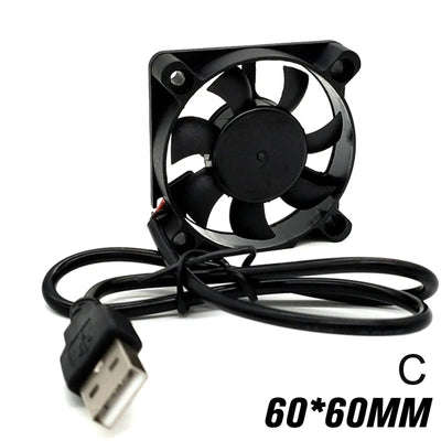 5V Brushless USB Cooling Fan | 2500RPM PC CPU Radiator - Merelux Store