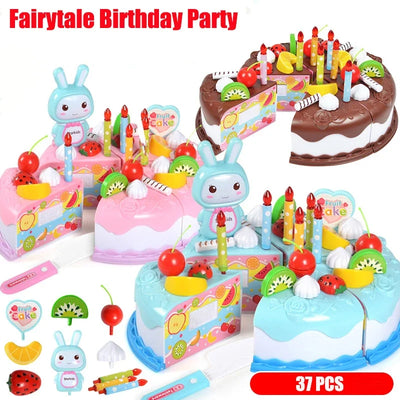Play House Cutting Fruit Food Toy for Toddler Children Gift Boy Girl