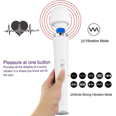 Speed Vibrations, Deep Tissue Massage for Back, Neck, and Leg Pain Relief - Merelux Store