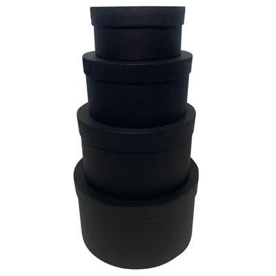 Yellow Gift Box Set | Round Nesting Boxes for Birthdays & Weddings - Merelux Store