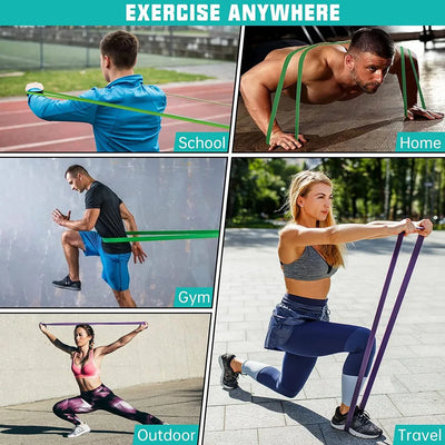 Heavy Duty Resistance Bands | Latex Pull-Up Assist for Fitness - Merelux Store