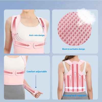 JUSTLANG Posture Corrector & Lumbar Support Brace for Adults - Merelux Store