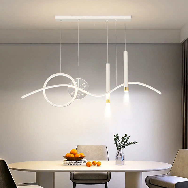 Modern LED Pendant Light | Chandeliers for Living & Dining Room Decor - Merelux Store