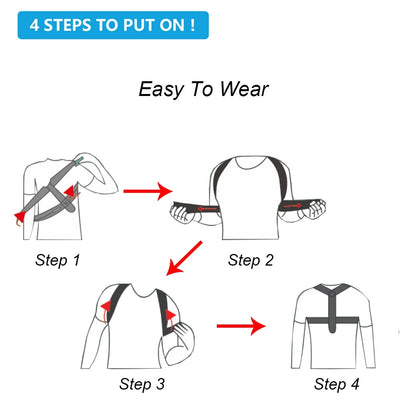 Posture Correction Belt | Support for Hunchback & Sitting - Merelux Store